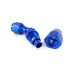 45 Degree -8AN Female Swivel Oil/Fuel/Gas Line Hose End Fitting Adapter Blue