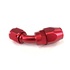 -8AN AN8 45 Degree Swivel Oil/Fuel/Gas Line Hose End Fitting Adapter Red