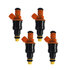 Set Of 4 0280150785 fuel Injector 1994-1997 Volvo 850 2.3L 2.4L Turbo EMUSA