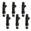 6PCS OEM 25166922 Fuel injector For Isuzu Rodeo Honda Passport Acura 3.2 3.5L V6