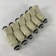 Set of 6 #0280155811 Flow Matched Fuel Injector Set V8 34pph EV6 4 hole