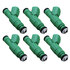 Genuine 6pcs OEM Fuel Injectors for Caravan Town & Country Voyager 3.3L