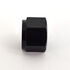 -8AN Fitting Female Cap block off nut Black