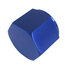 Universal Blue Aluminum Alloys Female 8AN Flare Cap Fitting, Block Off Nut