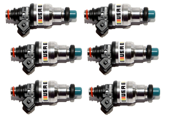 Pack of 6 Universal Injectors 1000cc 350Z 370Z 300ZX 3000GT Eclipse GT V6 I6 New