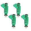 EMUSA Set of 4 Fuel Injectors OEM Fit 2003-2006 Nissan Sentra 1.8L