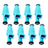 OEM Fuel Injectors Set (8) 0280155715 Rebuilt New Brand