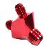 Fitting Adapter 3-Way Y-Block AN12 12-AN Male to (two) AN8 8-AN RED