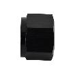 -8AN Fitting Female Cap block off nut Black