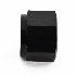 -6AN Fitting Female Cap block off nut Black