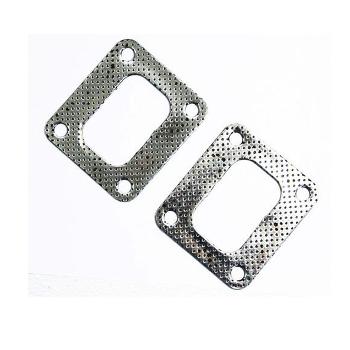 Twin Universal T4 Turbo Gasket & Manifold Gasket 4-Bolt GT40 GT45 T4 New Brand