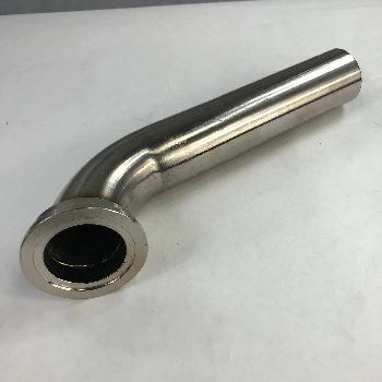 1st-Racing T-304 Stainless Wastegate Dump Tube + Elbow Adaptor 2pcs – 35mm / 38mm, Fits MVR TIAL 35/38mm Wastegate