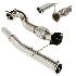 EMUSA SS Downpipe for 00-06 Audi TT Quattro 00-03-Audi S3 Mk1 Type 8N 1.8T 20V