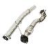 EMUSA SS Downpipe for 00-06 Audi TT Quattro 00-03-Audi S3 Mk1 Type 8N 1.8T 20V