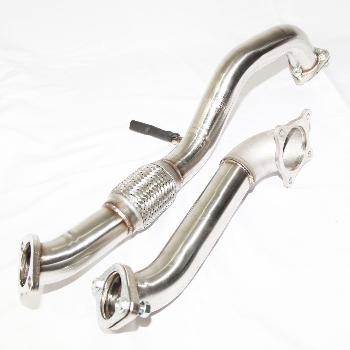 Catless Turbo Back Downpipe Kit for Civic 16-18 1.5 EX SI FC FK7 Stainless Steel