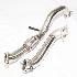 Catless Turbo Back Downpipe Kit for Civic 16-18 1.5 EX SI FC FK7 Stainless Steel