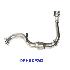 Catless Turbo Back Downpipe Kit for Civic 16-18 1.5 EX SI FC FK7 Stainless Steel