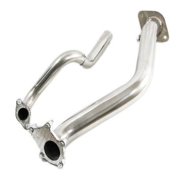 STAINLESS 2.5" DOWNPIPE S2000 TURBO DOWNPIPE + 38MM WASTEGATE DUMPTUBE F20C F22C