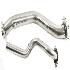 STAINLESS 2.5" DOWNPIPE S2000 TURBO DOWNPIPE + 38MM WASTEGATE DUMPTUBE F20C F22C