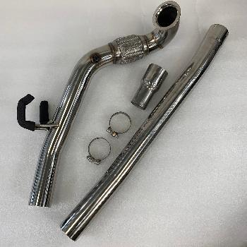 Stainless Steel Catless Turbo Back Downpipe Kit For VW Audi 2.0T New Brand