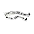 STAINLESS 2.5 quot; DOWNPIPE S2000 TURBO DOWNPIPE + 38MM WASTEGATE DUMPTUBE F20C F22C