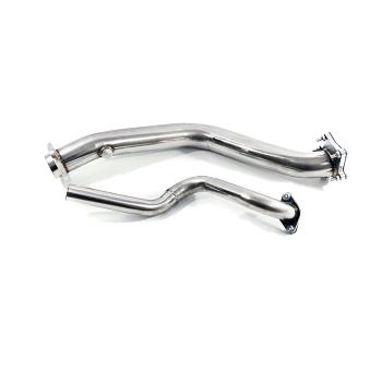 STAINLESS 2.5" DOWNPIPE S2000 TURBO DOWNPIPE + 38MM WASTEGATE DUMPTUBE F20C F22C