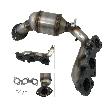 EMUSA Fits 04-06 TY Sienna 3.3L Rear Right Catalytic Converter Front Wheel Drive