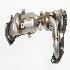 Exhaust Manifold Catalytic Converter For 2007-2012 Nissan Altima Coupe 2013 2.5L