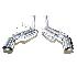 Brand New SS Dual Muffler Exhaust System for 09-15 370Z Z34 VQ37DE Engines