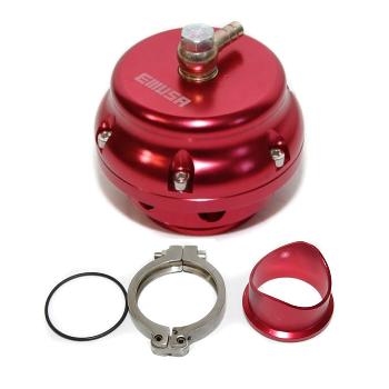 RED Universal 50mm BOV Blow Off Valve Vband Silver Honda Acura TY