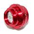 RED Universal 50mm BOV Blow Off Valve Vband Silver Honda Acura TY