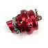 RED Universal 50mm BOV Blow Off Valve Vband Silver Honda Acura TY