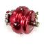 RED Universal 50mm BOV Blow Off Valve Vband Silver Honda Acura TY