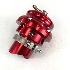 RED Universal 50mm BOV Blow Off Valve Vband Silver Honda Acura TY