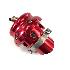 RED Universal 50mm BOV Blow Off Valve Vband Silver Honda Acura TY