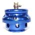 New Aluminum Universal Blue 50MM Turbo Blow Off Valve V-band Flange+2.5