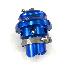 Aluminum Universal Type 50mm 30 PSI 50 Blow Off Valve Kit Blue Anodized