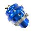 Aluminum Universal Type 50mm 30 PSI 50 Blow Off Valve Kit Blue Anodized