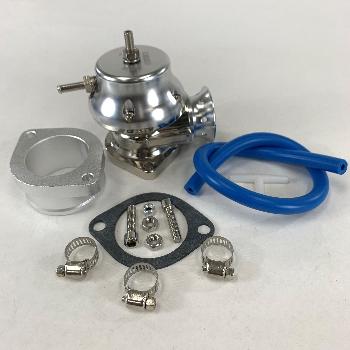 UNIVERSAL ADJ BILLET ALUMINUM TYPE-S PSI TURBO BLOW OFF VALVE BOV Silver