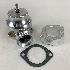 UNIVERSAL ADJ BILLET ALUMINUM TYPE-S PSI TURBO BLOW OFF VALVE BOV Silver