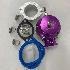 UNIVERSAL ADJ BILLET ALUMINUM TYPE-S PSI TURBO BLOW OFF VALVE BOV Purple