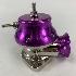 UNIVERSAL ADJ BILLET ALUMINUM TYPE-S PSI TURBO BLOW OFF VALVE BOV Purple