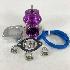 UNIVERSAL ADJ BILLET ALUMINUM TYPE-S PSI TURBO BLOW OFF VALVE BOV Purple