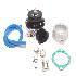 RS Style Universal Billet BOV Blow off valve 35/38MM Adj.Wastegate 2-Bolt BLACK