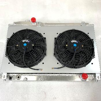 Dual Core Radiator for 93-98 TOYOTA SUPRA Manual with 12