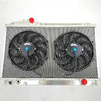 Dual Core Radiator for 93-98 TOYOTA SUPRA Manual Transmission ONLY with 12