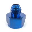 Blue AN8 8AN Male to AN-10 Female Straight Swivel Fuel Oil Gas Line Fitting