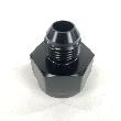 Black AN8 8AN Male to AN-10 Female Straight Swivel Fuel Oil Gas Line Fitting