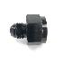 Black AN8 8AN Male to AN-10 Female Straight Swivel Fuel Oil Gas Line Fitting