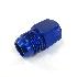 Blue AN10 10AN Male to AN-8 Female Straight Swivel Fuel Oil Gas Line Fitting